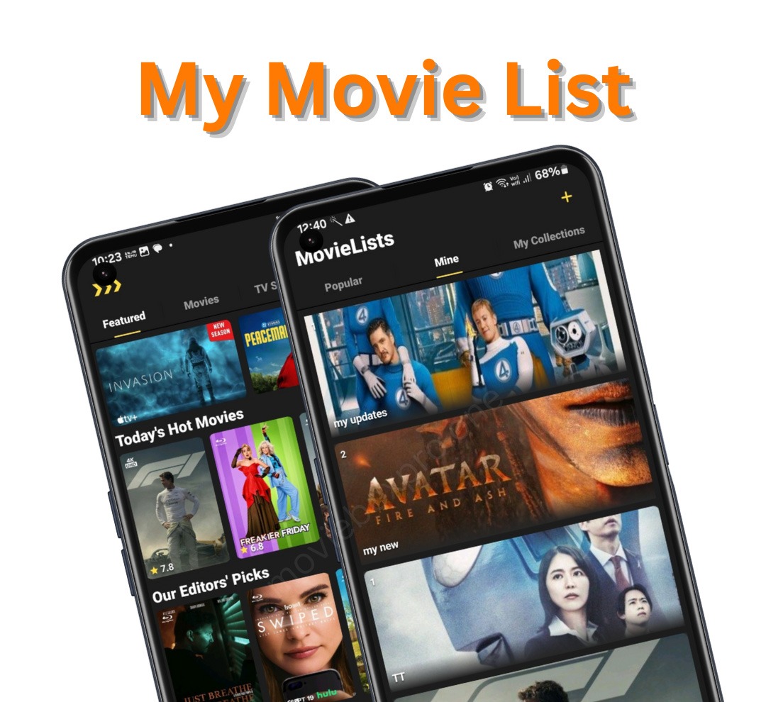 create movie list on moviebox pro